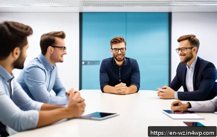 MVP와 커뮤니티 빌딩 전략 - A modern startup team engaged in a lively brainstorming session around a sleek conference table, div...